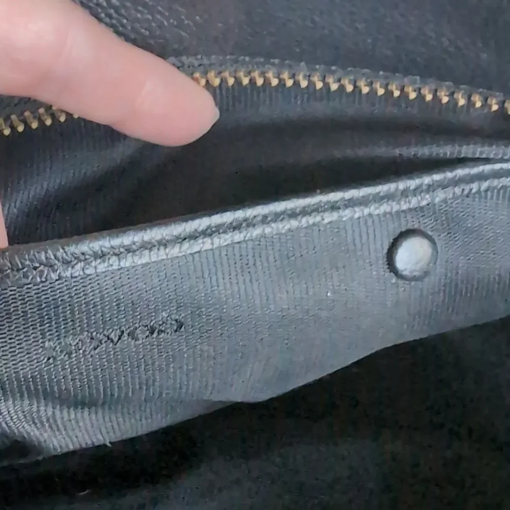 Coach ♣️Limited Edition Tatum Whipstitch Shoulder Bag /Gold Chain Detailing